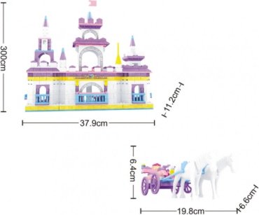 Keyixing Мир чудес 24806, деталей 614 шт купить,0