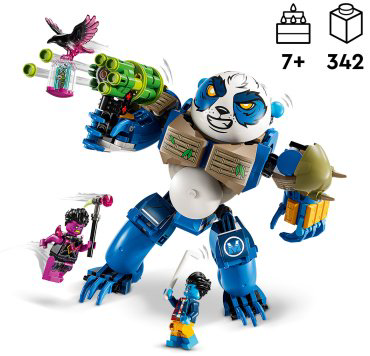 Конструктор LEGO Могучая панда Логан DREAMZzz 71480, деталей 342 шт купить,NaN