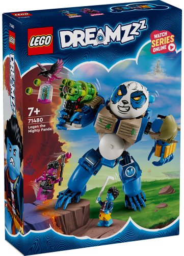 Конструктор LEGO Могучая панда Логан DREAMZzz 71480, деталей 342 шт - ForteMarket Конструктор LEGO Могучая панда Логан DREAMZzz 71480, деталей 342 шт купить,0