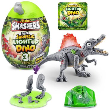Набор Яйцо с секретом Jurassic Light-Up Dino Mini Smashers 74107 купить,NaN