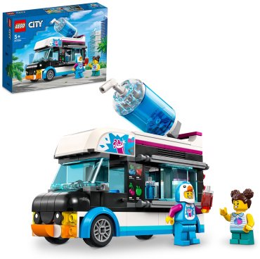 Конструктор LEGO Фургон-Пингвин 60384, деталей 194 шт