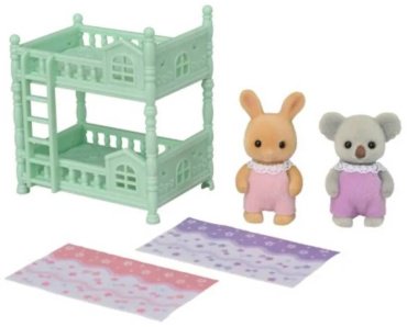 Набор Двухъярусная кровать и малыши Солнечный кролик и Коала Sylvanian Families 5780