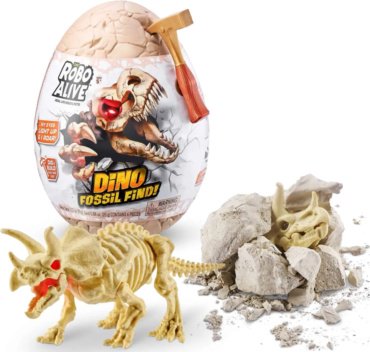 Набор Яйцо с секретом Dino Frossil Find Series 1 Robo Alive 7156