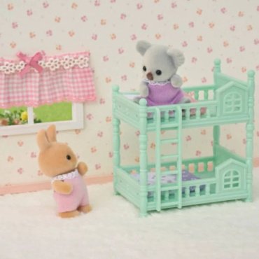 Набор Двухъярусная кровать и малыши Солнечный кролик и Коала Sylvanian Families 5780 - ForteMarket Набор Двухъярусная кровать и малыши Солнечный кролик и Коала Sylvanian Families 5780 купить,0