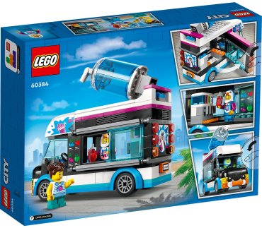 Конструктор LEGO Фургон-Пингвин 60384, деталей 194 шт купить,0