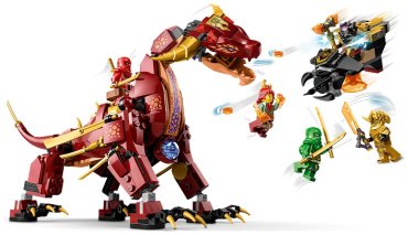Конструктор LEGO Трансформируемый лавовый дракон 71793, деталей 479 шт - ForteMarket Конструктор LEGO Трансформируемый лавовый дракон 71793, деталей 479 шт купить,0