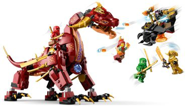Конструктор LEGO Трансформируемый лавовый дракон 71793, деталей 479 шт купить,NaN