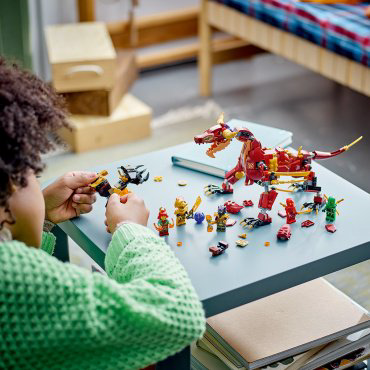 Конструктор LEGO Трансформируемый лавовый дракон 71793, деталей 479 шт купить,NaN