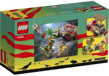 Конструктор LEGO Засада Дилофозавра 76958, деталей 211 шт - ForteMarket Конструктор LEGO Засада Дилофозавра 76958, деталей 211 шт купить,0