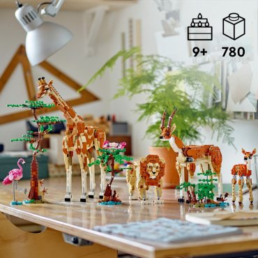 Конструктор LEGO Сафари с животными Creator 31150, деталей 780 шт - ForteMarket Конструктор LEGO Сафари с животными Creator 31150, деталей 780 шт купить,0