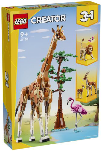 Конструктор LEGO Сафари с животными Creator 31150, деталей 780 шт купить,NaN