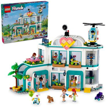 Конструктор LEGO Городская больница Хартлейк Friends 42621, деталей 1045 шт купить,NaN