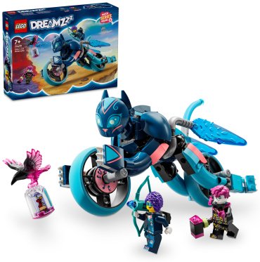 Конструктор LEGO Мотоцикл-кошка Зои DREAMZzz 71479, деталей 226 шт