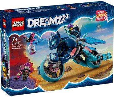 Конструктор LEGO Мотоцикл-кошка Зои DREAMZzz 71479, деталей 226 шт