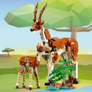 Конструктор LEGO Сафари с животными Creator 31150, деталей 780 шт купить,NaN