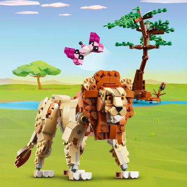 Конструктор LEGO Сафари с животными Creator 31150, деталей 780 шт купить,NaN