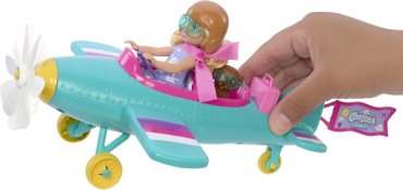 Набор Family. Игровой набор Челси с самолетом Barbie HTK380