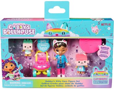 Набор Spin Master Gabby's Dollhouse Уход за котенком 6069425, мультиколор