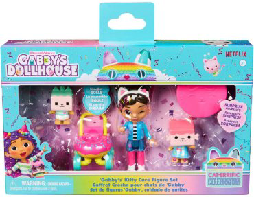 Набор Spin Master Gabby's Dollhouse Уход за котенком 6069425, мультиколор купить,NaN