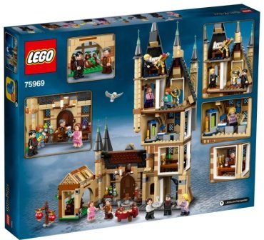 Конструктор LEGO Астрономическая башня Хогвартса 75969, деталей 971 шт