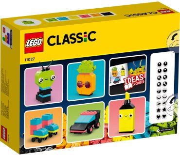 Конструктор LEGO Креативное неоновое веселье 11027, деталей 333 шт купить,0