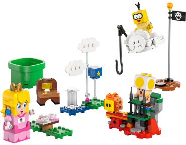 Конструктор LEGO Приключения с принцессой Пич Super Mario 71441, деталей 208 шт
