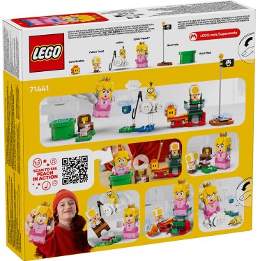 Конструктор LEGO Приключения с принцессой Пич Super Mario 71441, деталей 208 шт