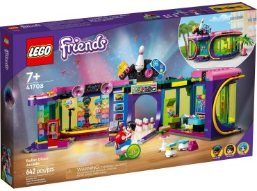 Конструктор LEGO 41708 Подружки Диско-аркада для роллеров