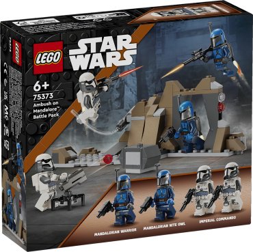 Конструктор LEGO операция «Засада на Мандалоре» Star Wars 75373, деталей 109 шт купить,0
