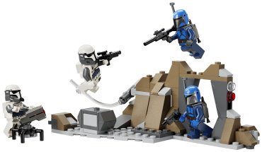 Конструктор LEGO операция «Засада на Мандалоре» Star Wars 75373, деталей 109 шт купить,0