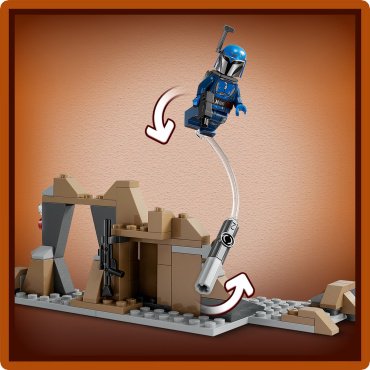 Конструктор LEGO операция «Засада на Мандалоре» Star Wars 75373, деталей 109 шт купить,0