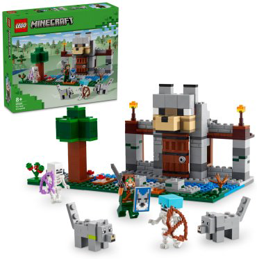 Конструктор LEGO Волчья крепость Minecraft 21261, деталей 312 шт купить,NaN