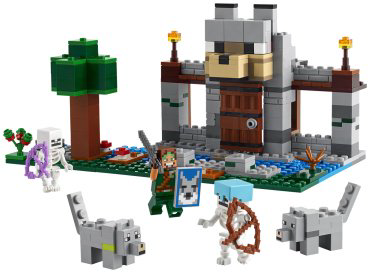 Конструктор LEGO Волчья крепость Minecraft 21261, деталей 312 шт купить,NaN