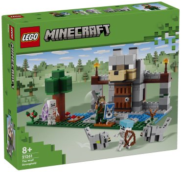 Конструктор LEGO Волчья крепость Minecraft 21261, деталей 312 шт