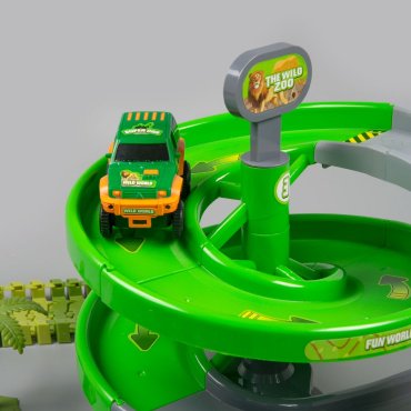 Action Track Сборный трек (с животными), деталей 96 шт