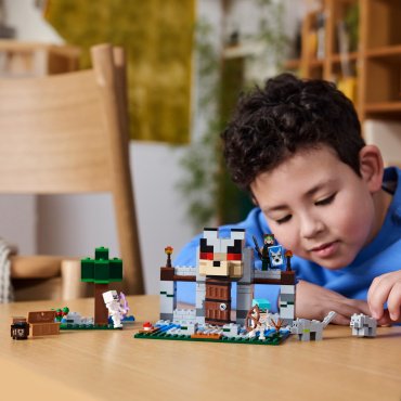 Конструктор LEGO Волчья крепость Minecraft 21261, деталей 312 шт