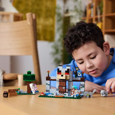 Конструктор LEGO Волчья крепость Minecraft 21261, деталей 312 шт купить,NaN