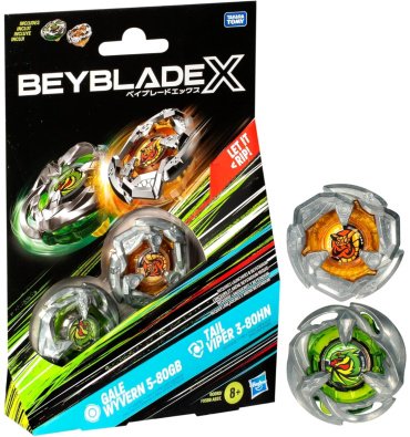 Набор Yell Kong 3-60GB and Helm Knight 5-80T Bey Blade F9586/G0198