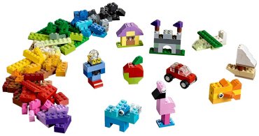 Конструктор LEGO Чемоданчик для творчества и конструирования 10713, деталей 213 шт