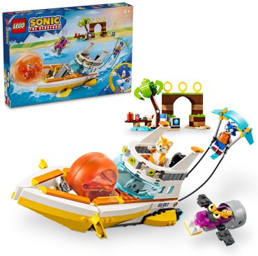 Конструктор LEGO Лодка приключений Тейлза Sonic the Hedgehog 76997, деталей 393 шт