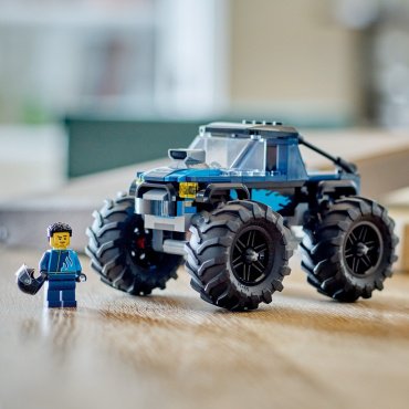 Конструктор LEGO Синий монстр-трак CITY 60402, деталей 148 шт