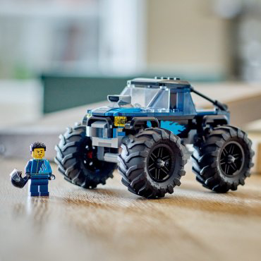 Конструктор LEGO Синий монстр-трак CITY 60402, деталей 148 шт купить,NaN