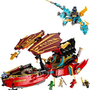 Конструктор LEGO Штурмовой корабль ниндзя: гонка на время 71797, деталей 1739 шт купить,0