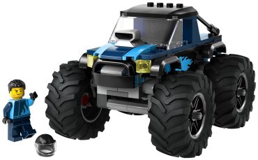 Конструктор LEGO Синий монстр-трак CITY 60402, деталей 148 шт