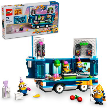 Конструктор LEGO Автомобиль для вечеринок Гадкий Я 4 75581, деталей 379 шт купить,NaN
