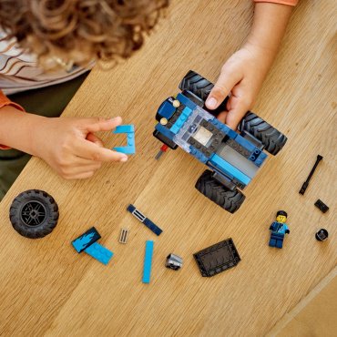 Конструктор LEGO Синий монстр-трак CITY 60402, деталей 148 шт купить,NaN