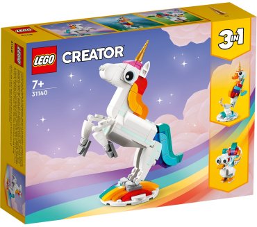 Конструктор LEGO Волшебный единорог 31140, деталей 145 шт купить,0