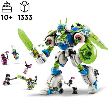 Конструктор LEGO Матео и боевой робот-рыцарь Z-Blob DREAMZzz 71485, деталей 1333 шт купить,NaN