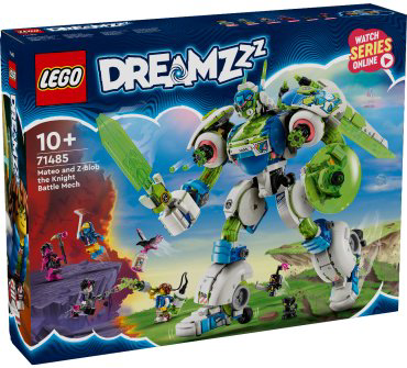 Конструктор LEGO Матео и боевой робот-рыцарь Z-Blob DREAMZzz 71485, деталей 1333 шт купить,NaN