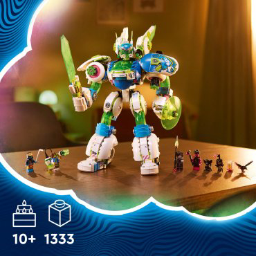 Конструктор LEGO Матео и боевой робот-рыцарь Z-Blob DREAMZzz 71485, деталей 1333 шт купить,NaN